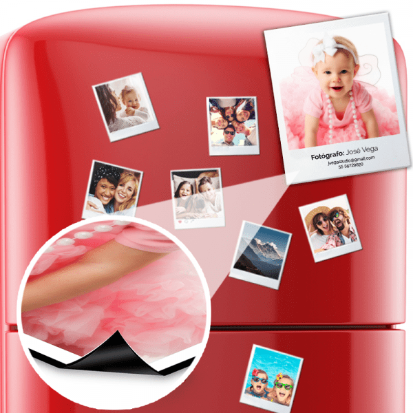 Set 6 foto Imanes 8 x 10cm