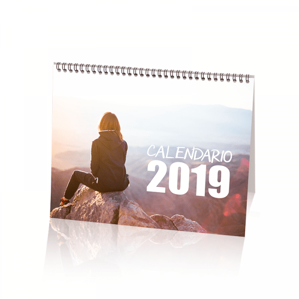 Calendario Horizontal 28 x 21cm