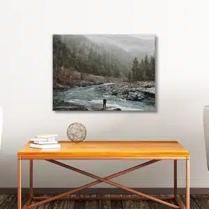 Lienzo sobre bastidor horizontal 60 x 45 cm