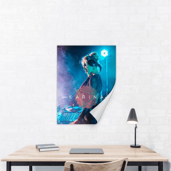 Poster flexible vertical (45 x 60 cm)