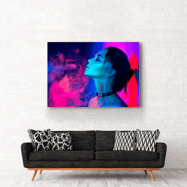 Poster montado horizontal (120 x 90 cm)