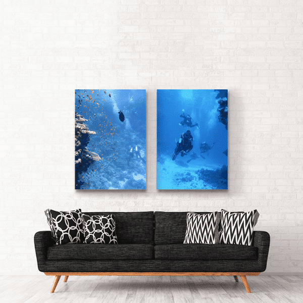 Poster montado vertical (60 x 80 cm)
