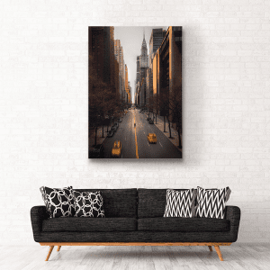 Poster montado vertical (90 x 120 cm)